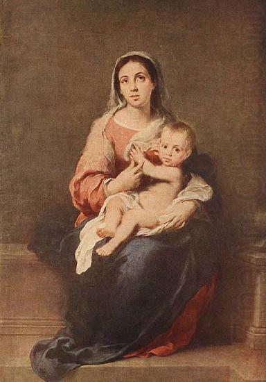 MURILLO, Bartolome Esteban Madonna and Child china oil painting image